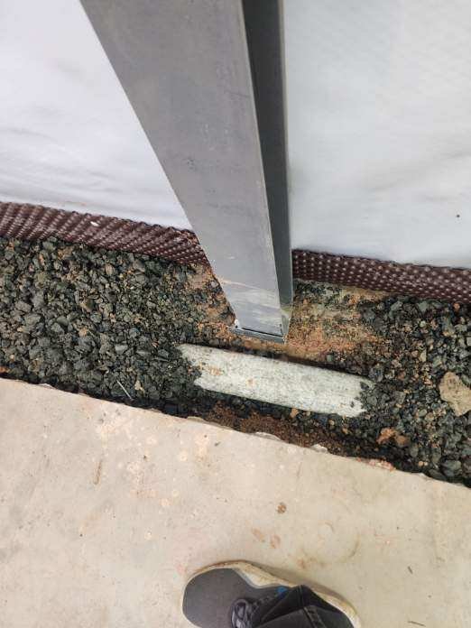 pipe in trench